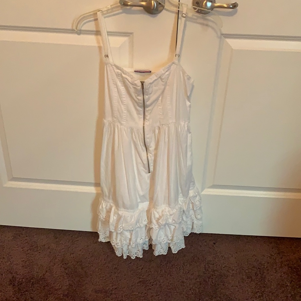 Tracy Feith for Target White Eyelet Zipper Dress
